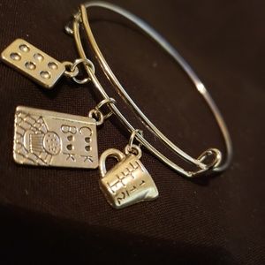 Baker / cooking slide charm bracelet
